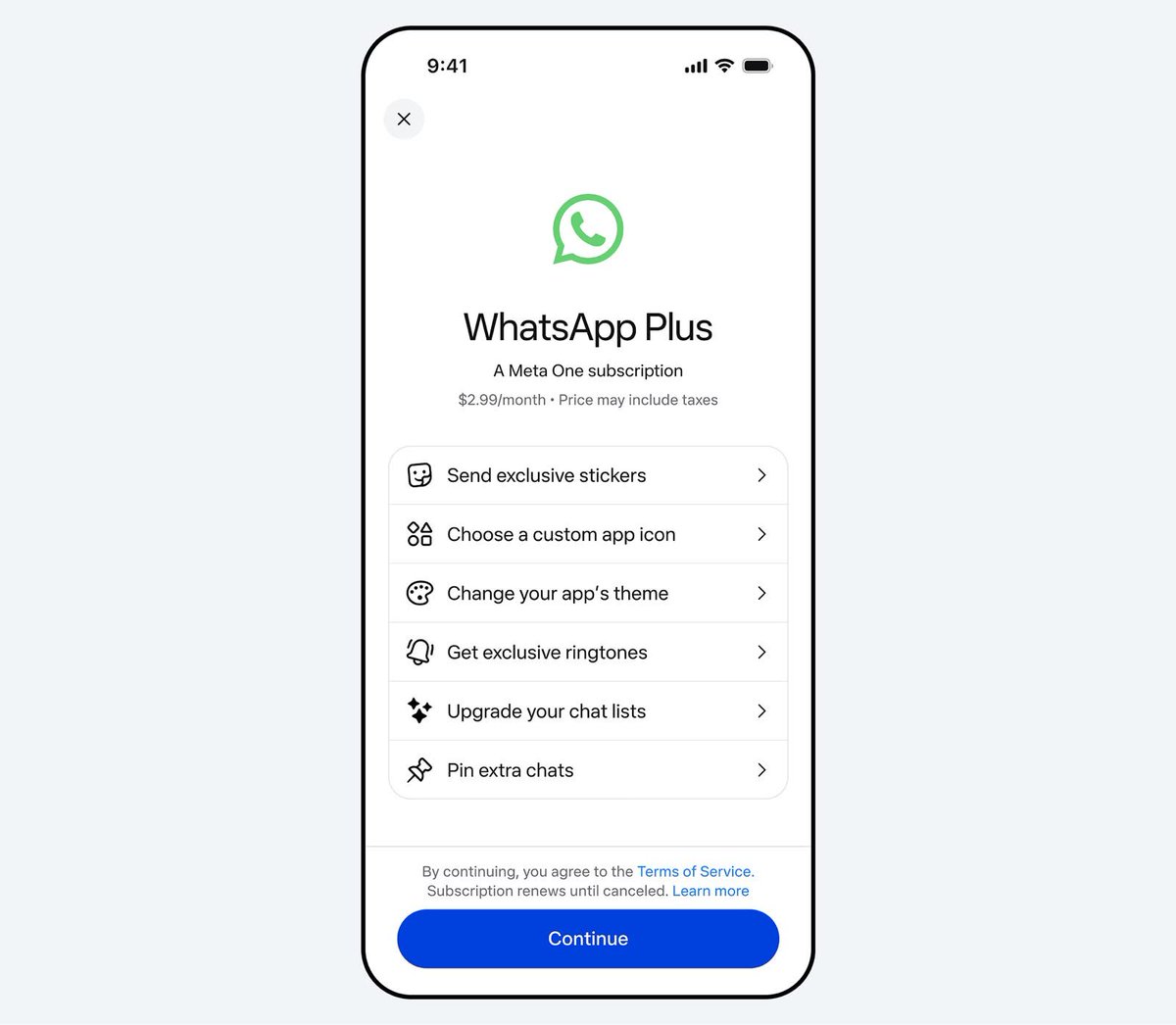 wallstengine's tweet photo. $META launched Meta One, a global subscription spanning Instagram, Facebook, WhatsApp and Meta AI.

Plans start at $2.99/month for individual apps, with bundles up to $19.99 offering expanded AI and creator tools.

Meta One has already reached 15M subscriptions and trials. https://t.co/lzC2XfiWxg