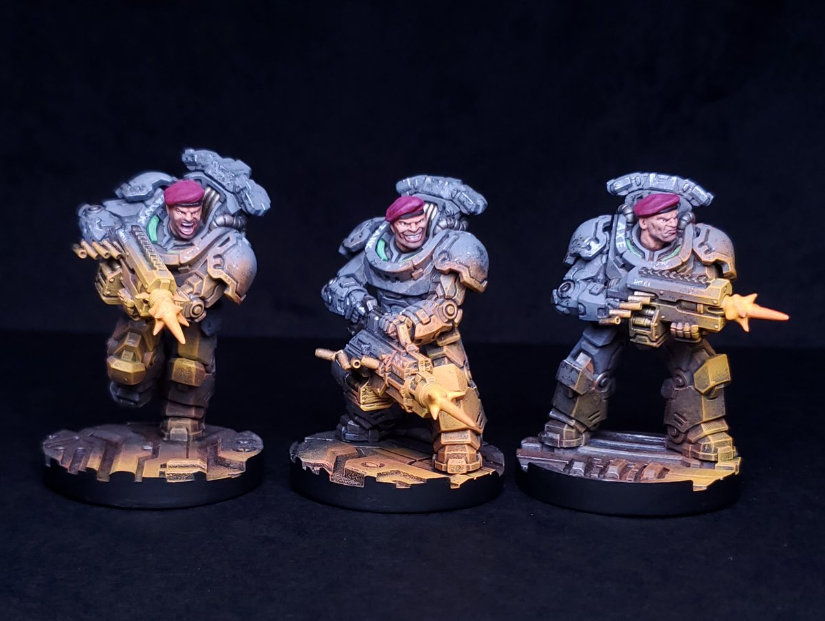 PuppetsWar's tweet photo. 🔥 Community Spotlight 🔥

Tactical Strikers ⚔ painted by our MyMiniFactory user : YummyCrayons

We love it 😍

#miniwargaming #puppetswar #wargaming #grimdark #tabletopgaming https://t.co/JV3NvTmNv8