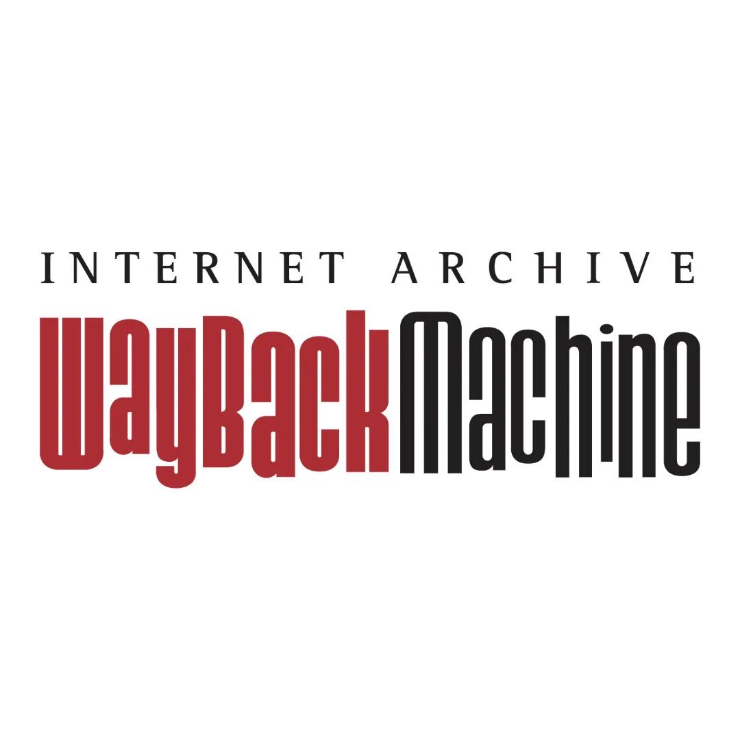 Internet Archive Wayback Machine logo.