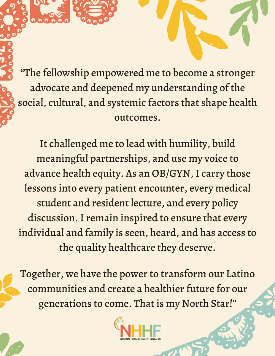 The_NHHF's tweet photo. Happy Hispanic Heritage Month!🎉

Today, we celebrate Dr. Ashanda Saint Jean, a board-certified OB/GYN, educator, and nationally recognized maternal health advocate.

Join us in celebrating @AshandaStJeanMD leadership &amp; commitment to advancing maternal and reproductive health! 🎉 https://t.co/ZlGrPFCXH7