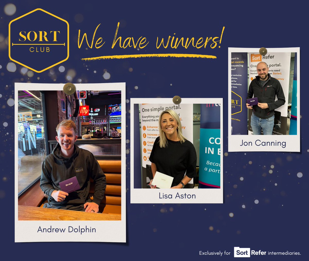 SortRefer's tweet photo. Congratulations to our latest bronze Sort Club winners, each receiving a £15 voucher 👏

Have a SortRefer account? You’re automatically part of Sort Club, so get instructing &amp; start earning rewards!

Find out more  👉 https://t.co/ekMjdT1wqZ

#SortClub #BrokerRewards https://t.co/wiuJhmSyOX
