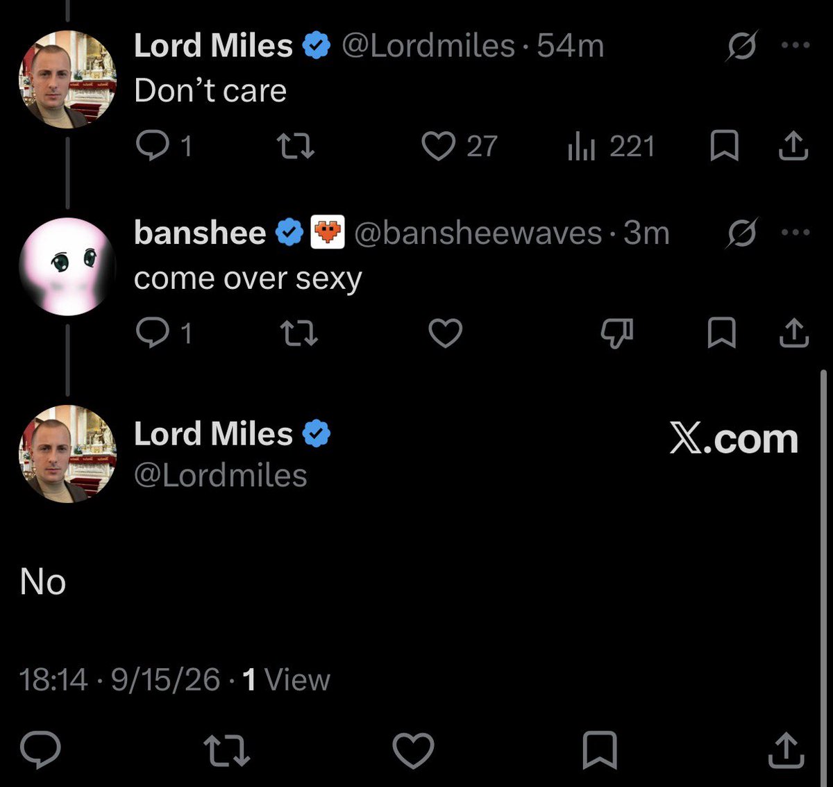 Lordmiles's tweet photo. Foid denied 🥀 https://t.co/coYAUJc2SG