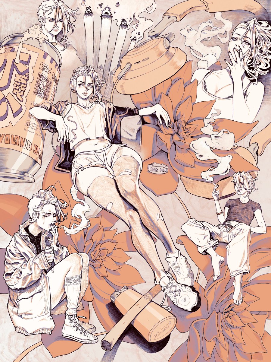 dedewinx's tweet photo. Finished a belated gift for a friend and got plenty of figure drawing practice for Kimo 7. See y'all on the other side. Can't wait to make art again. https://t.co/QqQsfOGsNs