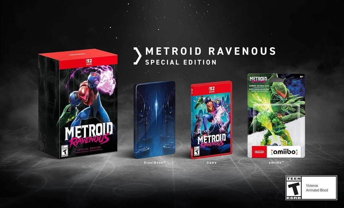 Nintendeal's tweet photo. Metroid Ravenous Special Edition at Walmart https://t.co/e5sbWA2D5f #ad https://t.co/1ol3gvWFGb