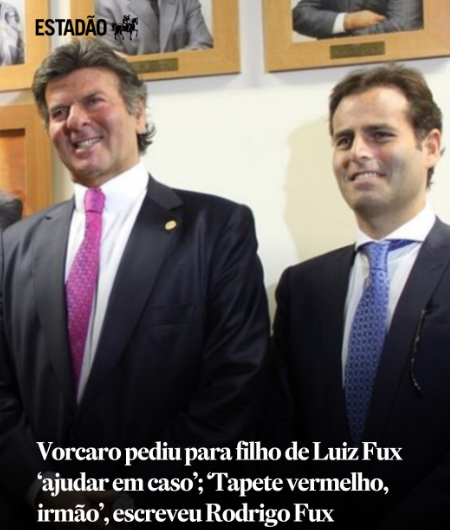 CloroEquino's tweet photo. ATENÇÃO 🚨🚨🚨
MAIS UM FILHO de ministro Bolsonarista no BOLSO DE VORCARO 😱😱😱 https://t.co/9PrTACkXRo
