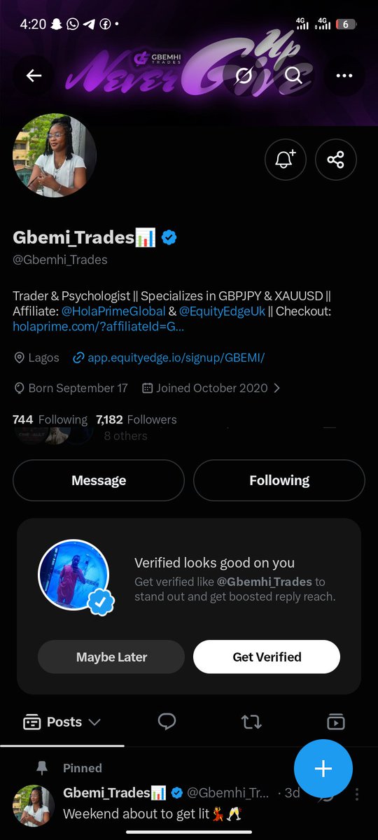 Ton3ii's tweet photo. @Mikecheta1 @kingstonpips @TRADEWITH_DAVID @Fx_Picasso @Gbemhi_Trades @CARTOONFX001 @Investor_Theo @CeciliaAny88170 @Edimax_1 Done 🥲
$5k account https://t.co/bsjAH5NKYQ