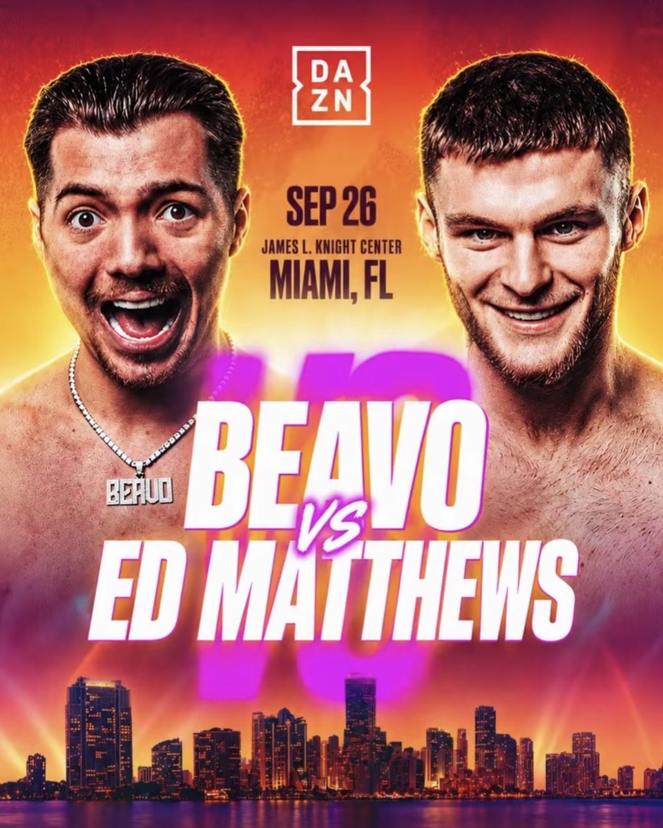 clipmxte's tweet photo. Beavo confirms he will be fighting Ed Matthews on Misfits at the end of this month 👀 https://t.co/g1OwKQPwsC