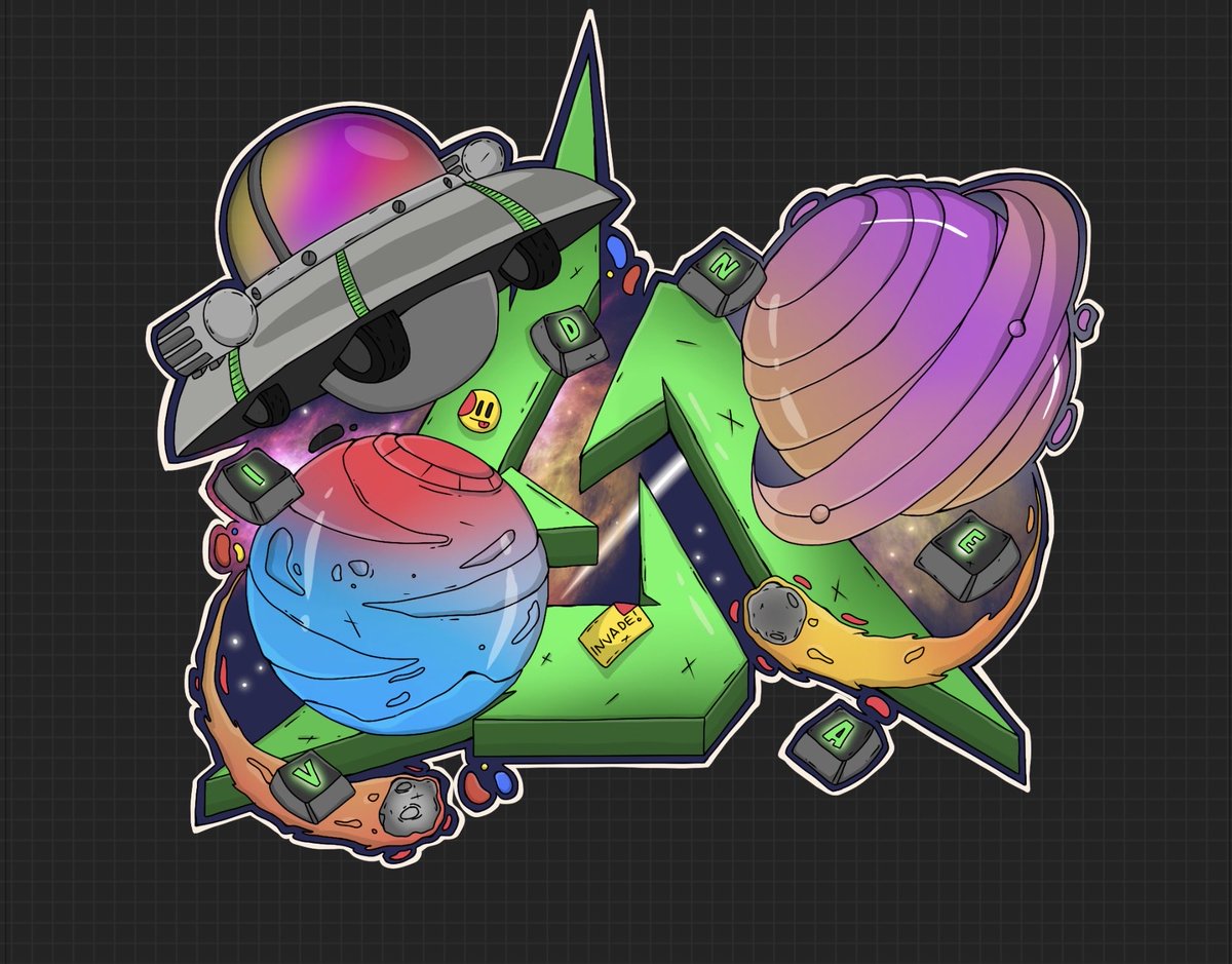 dazllbw's tweet photo. Space Sticker ✍️🚀
@InvadeProgram 
Likes Are appreciated Thankyouu ❤️ https://t.co/NIvFQfarIz