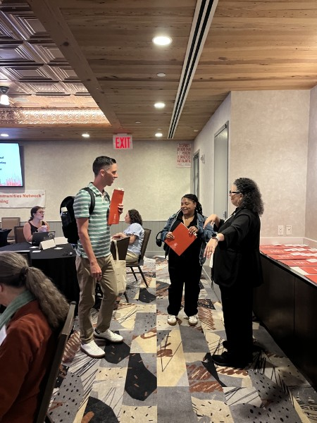 toendhunger's tweet photo. Ramping up for a great day in NYC for our Northeast &amp; Mid-Atlantic HFC Regional Convening! This is the latest of our series across the country bringing nat'l policy and local insights together to mobilize actions to end hunger. Huge thanks to @Instacart for making this possible! https://t.co/jIEYIQNq3J