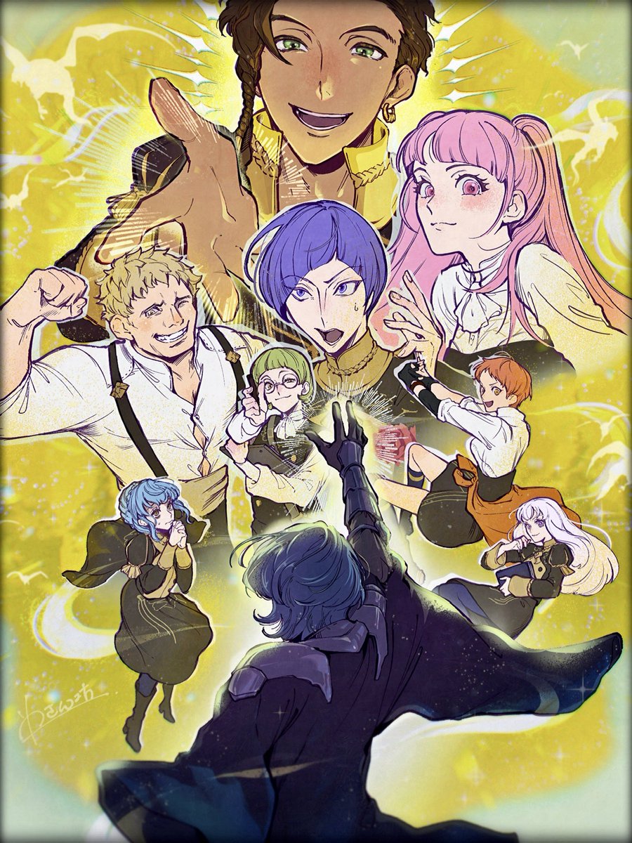 mofu2chikuwa's tweet photo. だいすきだよ金鹿学級🦌
#FE3H https://t.co/mAt9VJU3cp