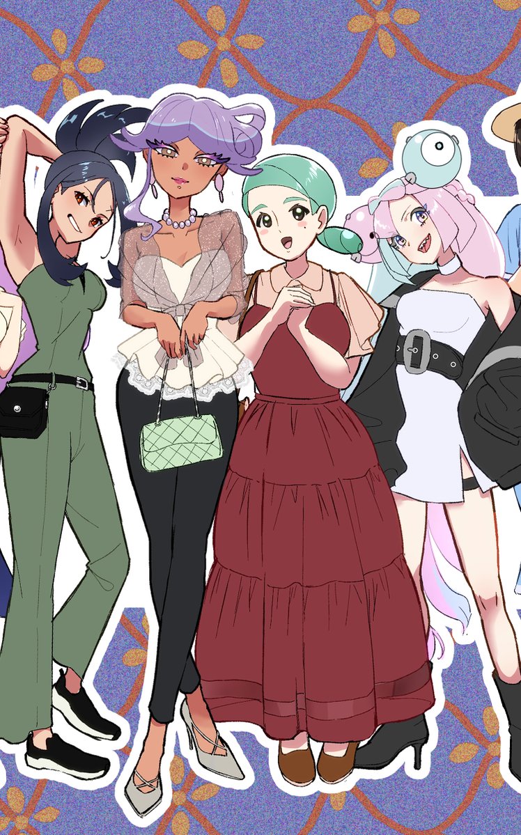meru_merume603's tweet photo. Pokemon SV girls fashion👗♥️💜 https://t.co/njgMf2CDBU