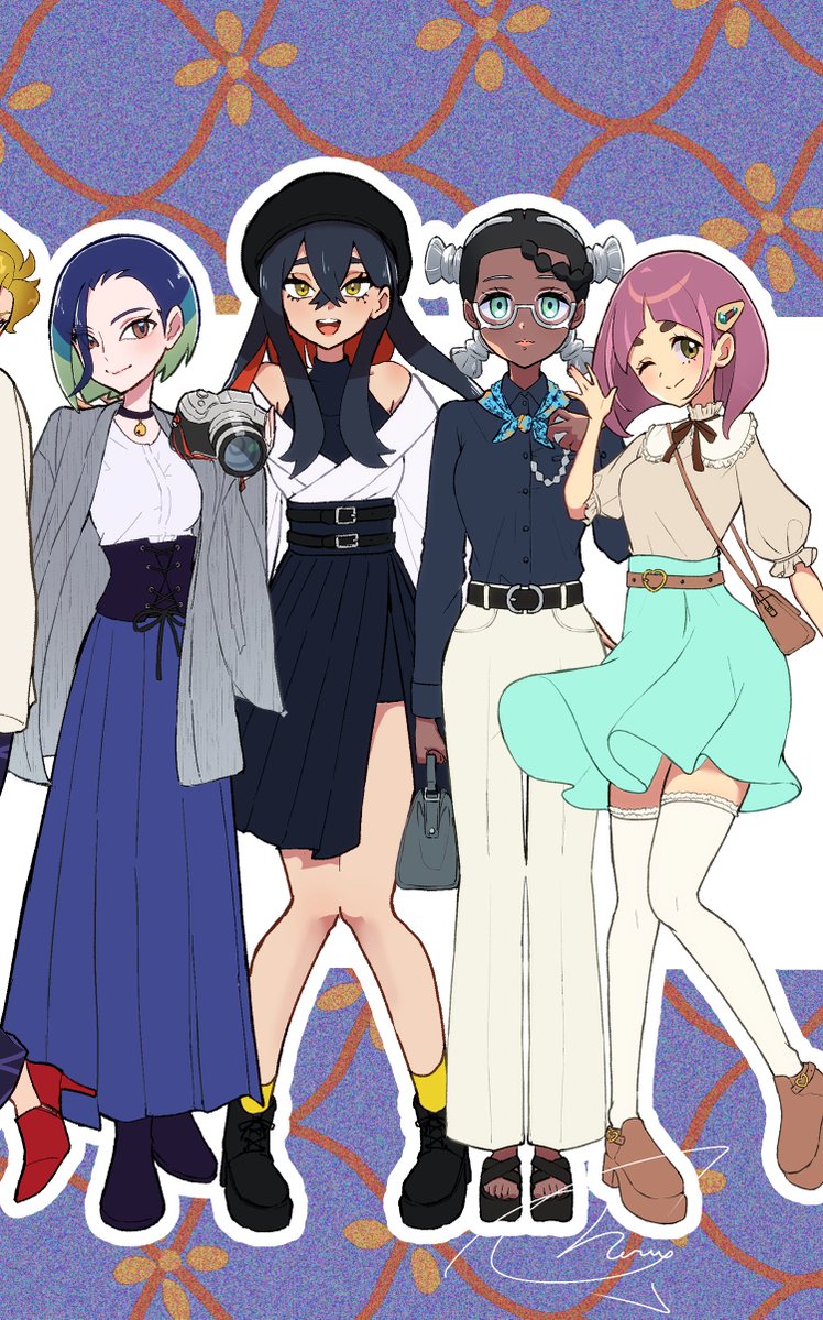 meru_merume603's tweet photo. Pokemon SV girls fashion👗♥️💜 https://t.co/njgMf2CDBU