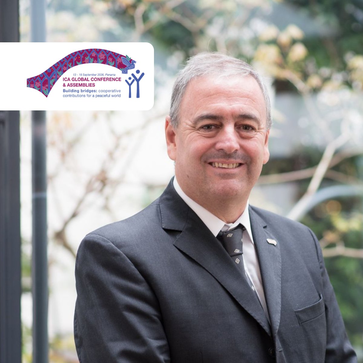 icacoop's tweet photo. Congratulations to Dr Ariel Guarco (@ArielGuarco), who has been re-elected president of the @icacoop for a four-year term at the 2026 ICA General Assembly in Panama! 

#ICAPanama2026 #Buildingbridges #Construyendopuyentes https://t.co/uXTeyo8t0I