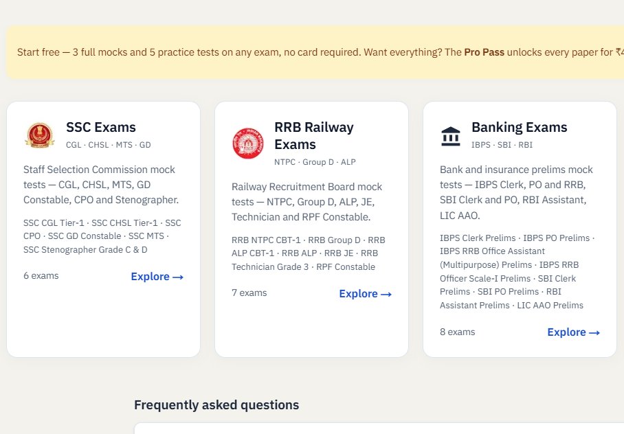 InPareeksha's tweet photo. One stop Center for all EXAMs #SSC #BANK #Railway. 
 https://t.co/ZANUmo9bIb https://t.co/9M8fWjqQth