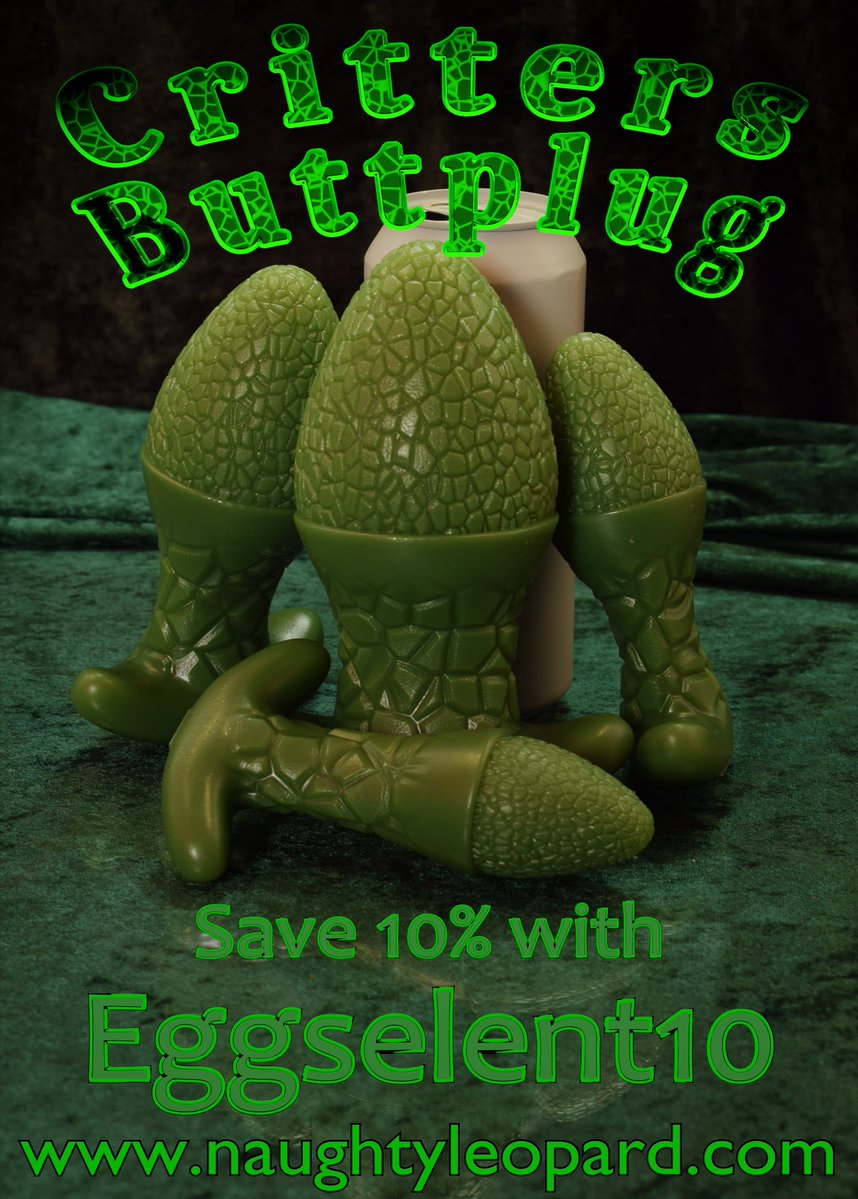 NLeopardToys's tweet photo. The safe way to play with those fuzzy omni-eater spicy balls!
The Critter-egg inspired Buttplugs. Coming in a safe and neutral packaging right to your doorstep... probably!

Grab your set here at: https://t.co/PowV515ipJ
Use Eggselent10 on Checkout for storewide, 10% Discount https://t.co/yeHF1f82MN