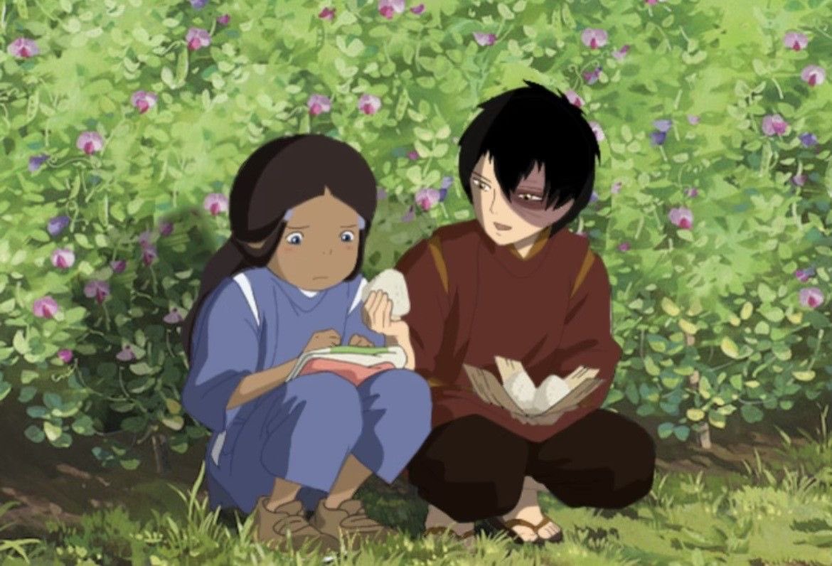 zutarathinker's tweet photo. zutara in studio ghibli films as god intended

cr theminchodan and maravillain https://t.co/JzNluxRdR8