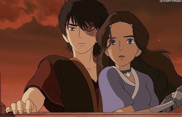 zutarathinker's tweet photo. zutara in studio ghibli films as god intended

cr theminchodan and maravillain https://t.co/JzNluxRdR8