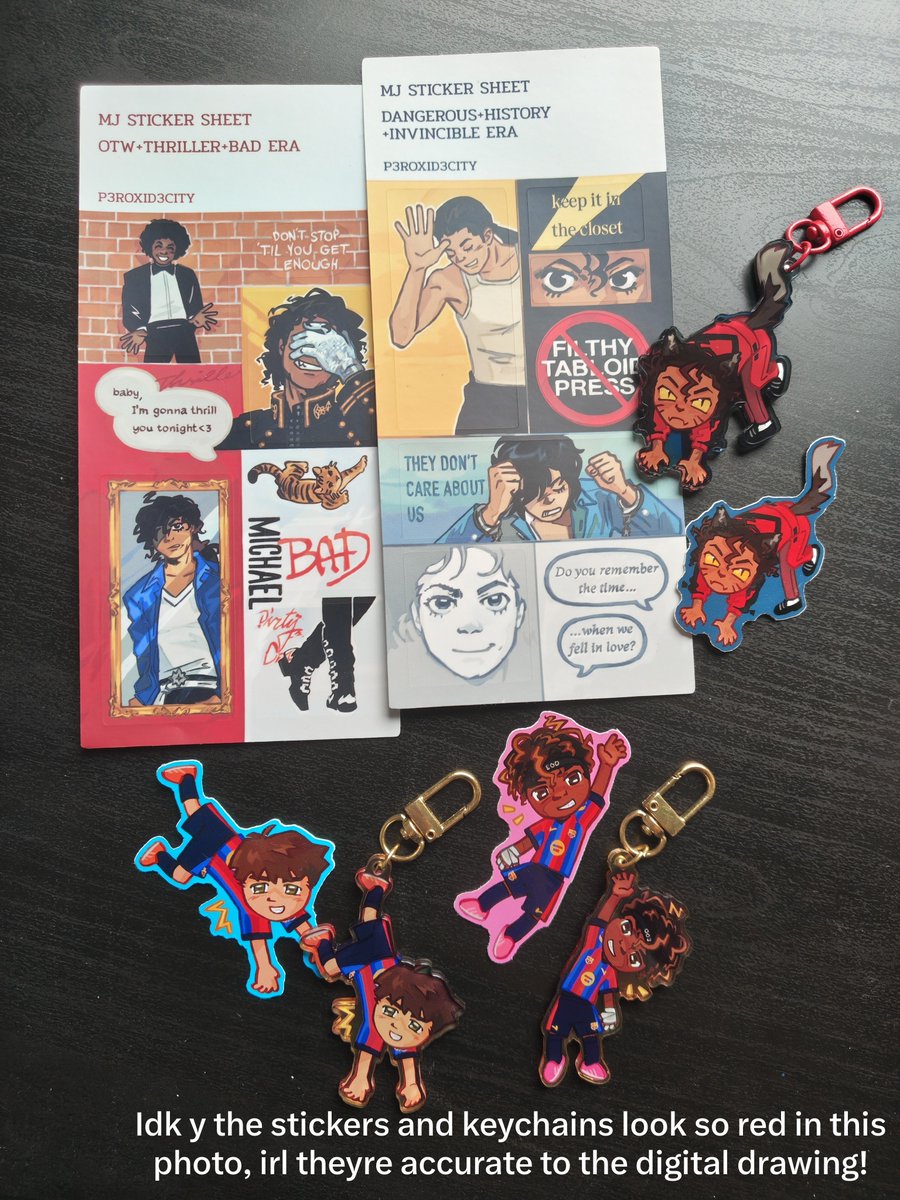p3roxid3city's tweet photo. Final package with merchandise arrived nd after checking everything, all looks great! (Im especially happy w the sticker sheets (⁠ノ⁠^⁠_⁠^⁠)⁠ノ

After I get some uni work out of the way ill start shipping this or next week!
#mjtwt #mjart #barçatwt #paumine https://t.co/C28stySRYI