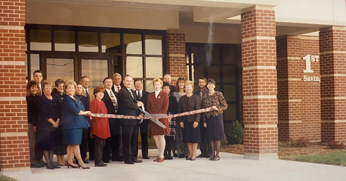 FirstFedVW's tweet photo. On this day, in 1997, our 679 Fox Rd. location opened the doors to the #VanWertOhio community!

For 29 years we've been helping customers with their financial needs, celebrating milestones, and building lasting relationships along the way. 🧡

#firstfederalofvanwert #bestbank https://t.co/J8Gp1qJzts