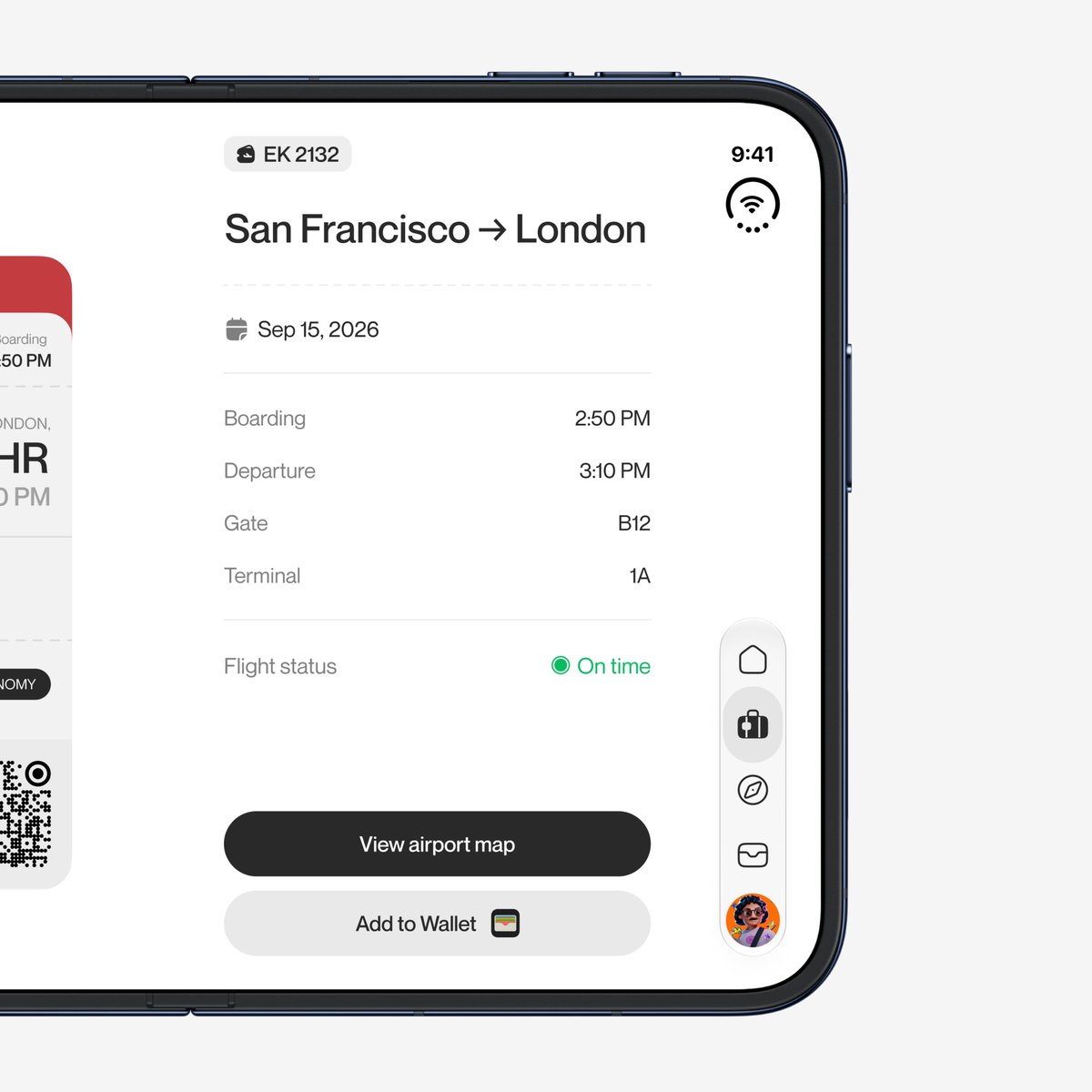 AbatiSamuel's tweet photo. The iPhone Duo’s larger canvas can make travel information more accessible. https://t.co/M7B3WE1csx