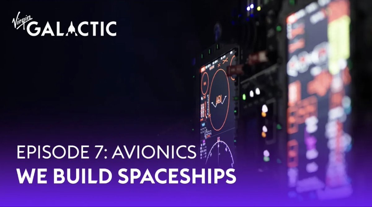 virgingalactic's tweet photo. Learn more about the avionics in episode 7 of We Build Spaceships here → https://t.co/AKYhorI8pA https://t.co/addjY5U41V
