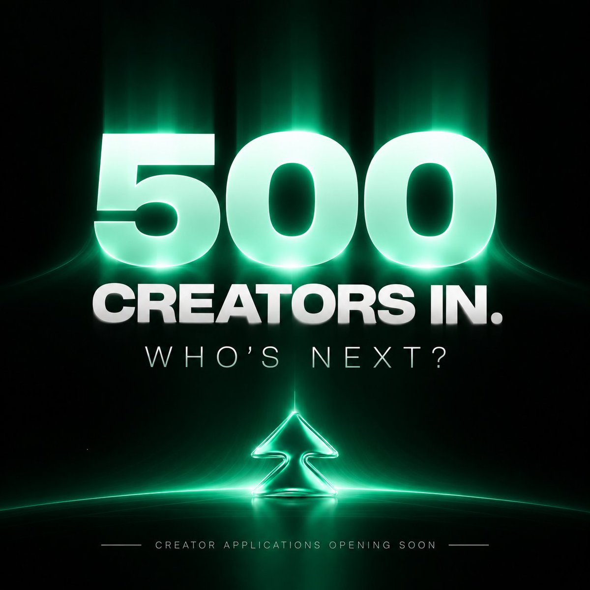 traction_xyz's tweet photo. 500 creators are already in.

We’re getting ready to open the doors again.

Think you should be next? https://t.co/oZ1WGHkEse