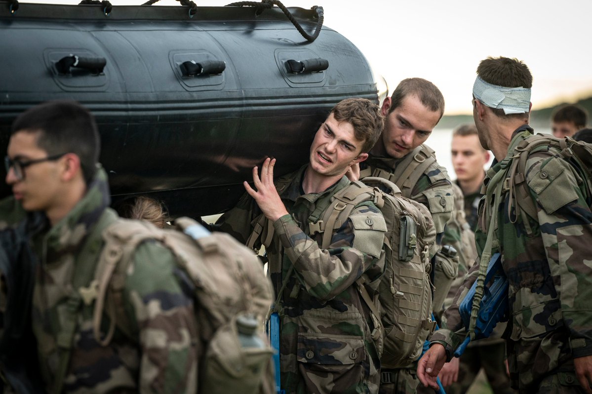 Image de Préfecture maritime Manche et mer du Nord - #ServiceNational | Deux semaines que les premiers appelés ont débuté leur formation. Aguerrissements