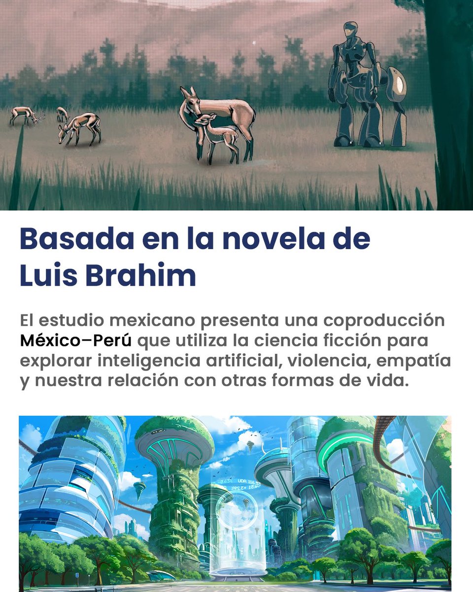 Dessignare's tweet photo. 🤖🇲🇽 ¿Y si una IA pudiera juzgar a la humanidad? 
PROMETEO 2052 es el primer largometraje original de Demente Animation Studio. 

https://t.co/zamh7mS3qS

#Animación https://t.co/OHWDzyEp1K