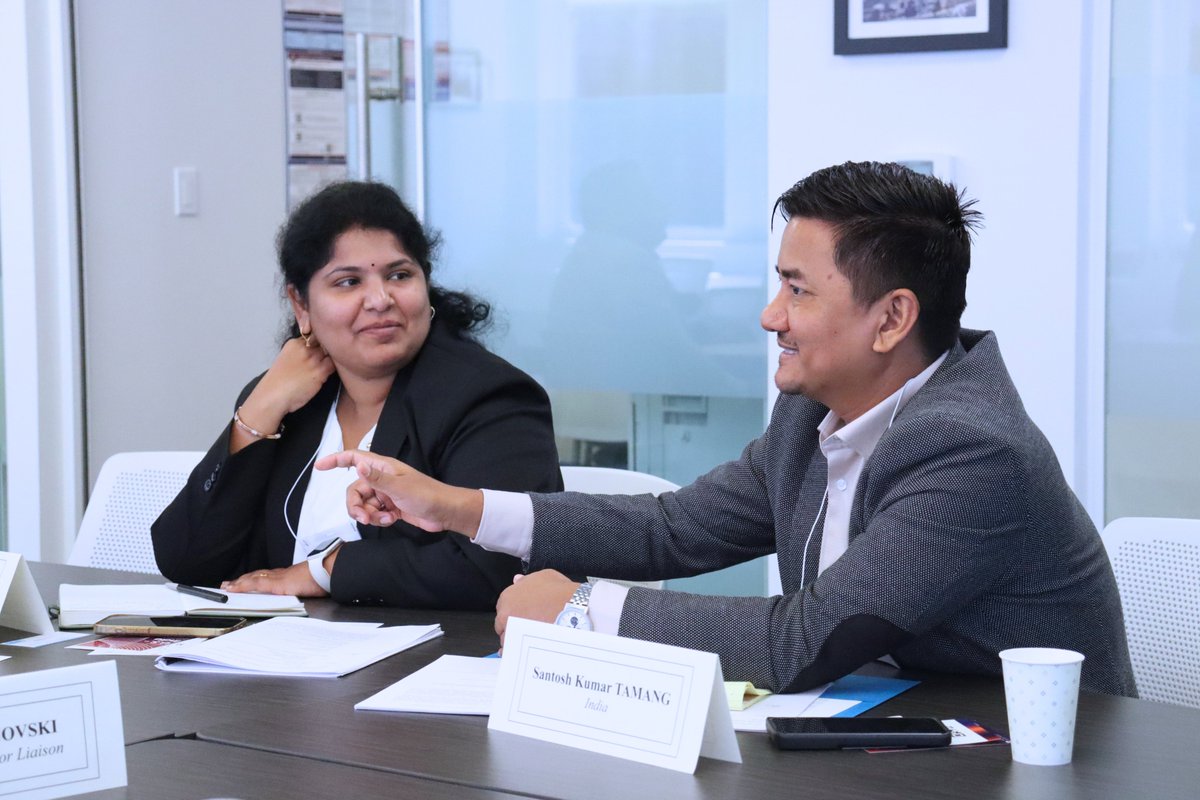 ORFAmerica's tweet photo. This morning, we hosted an #IVLP delegation from India to discuss U.S.-India #AI and #technology policy. 

@ECAatState https://t.co/J9mSFjSgTI