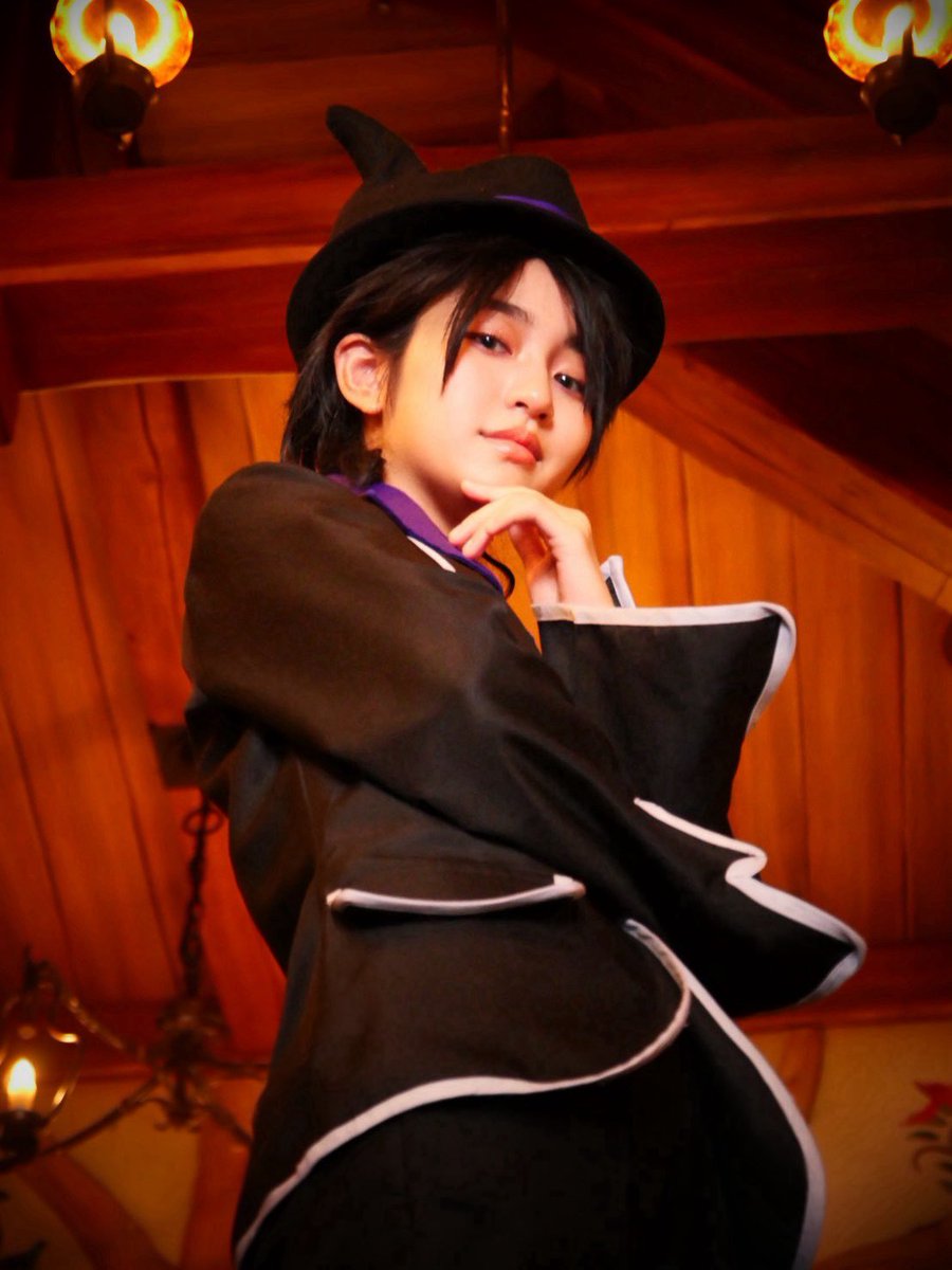 Mendacoscosplay's tweet photo. おそくほー！！
Dハロスニーク、マルフィでいましたー！！
無事フレンジー見られてよかったー！
今年もマスターは麗しい✨✨

📸：@odangofan 
ありがとー！✨✨

#Dハロ仮装2026 https://t.co/jo8S43hnEI