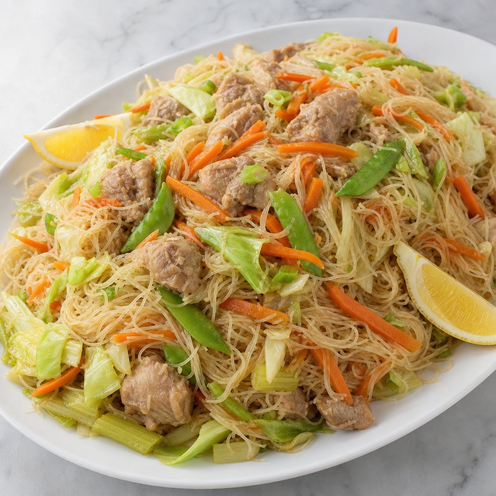 Whts4dinnercom's tweet photo. Filipino Chicken Pancit Bihon — about 50 minutes, still weeknight-friendly.

https://t.co/hirRqVgSkj

#recipes #dinner #lunch #chickendinner #fromscratch https://t.co/mjvixqceB7