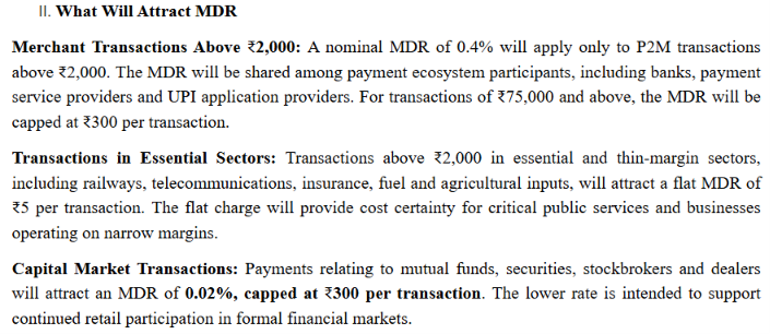 manoj_216's tweet photo. Not just merchant transactions, railways, telecom, insurance, and even mutual funds, securities - will all attract MDR.
This is how you mess up with a winner like UPI !

https://t.co/UAPxBd8vXQ https://t.co/pqBsr5KyfJ
