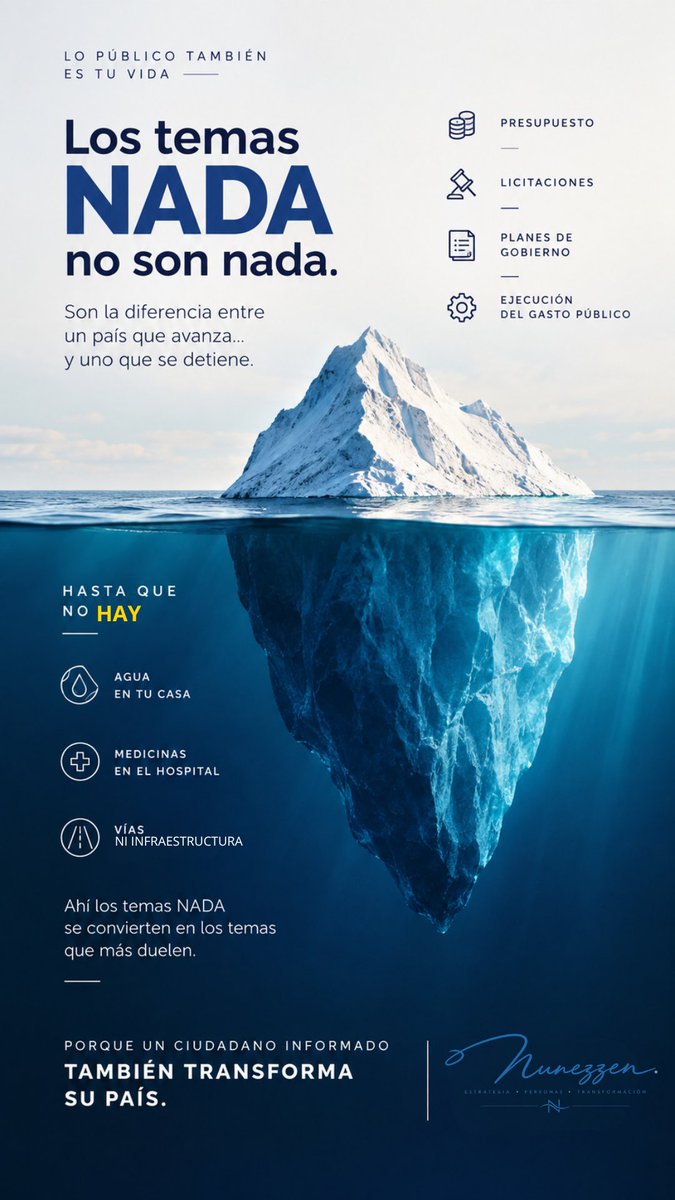 rnunezv23's tweet photo. Por eso hace 4 años creé NunezZen. Para convertir los temas “NADA” en asuntos q un ciudadano debería entender.

Lo hago sin jerga y humo. Sin vender nada.

X q quien no entiende lo público queda expuesto a q otros le cuenten cualquier historia.

Y eso sí que NO es NADA. 3/3 https://t.co/Q4llgFJbK4