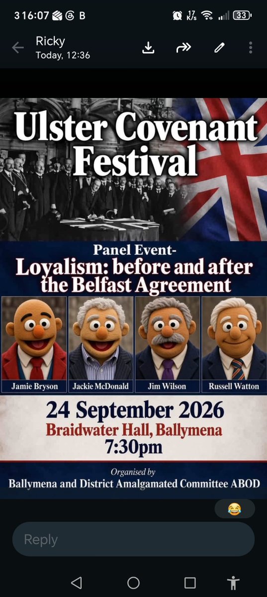 Uladh9's tweet photo. @TeamUnion_UK These participants? https://t.co/wjoNcDZVTB