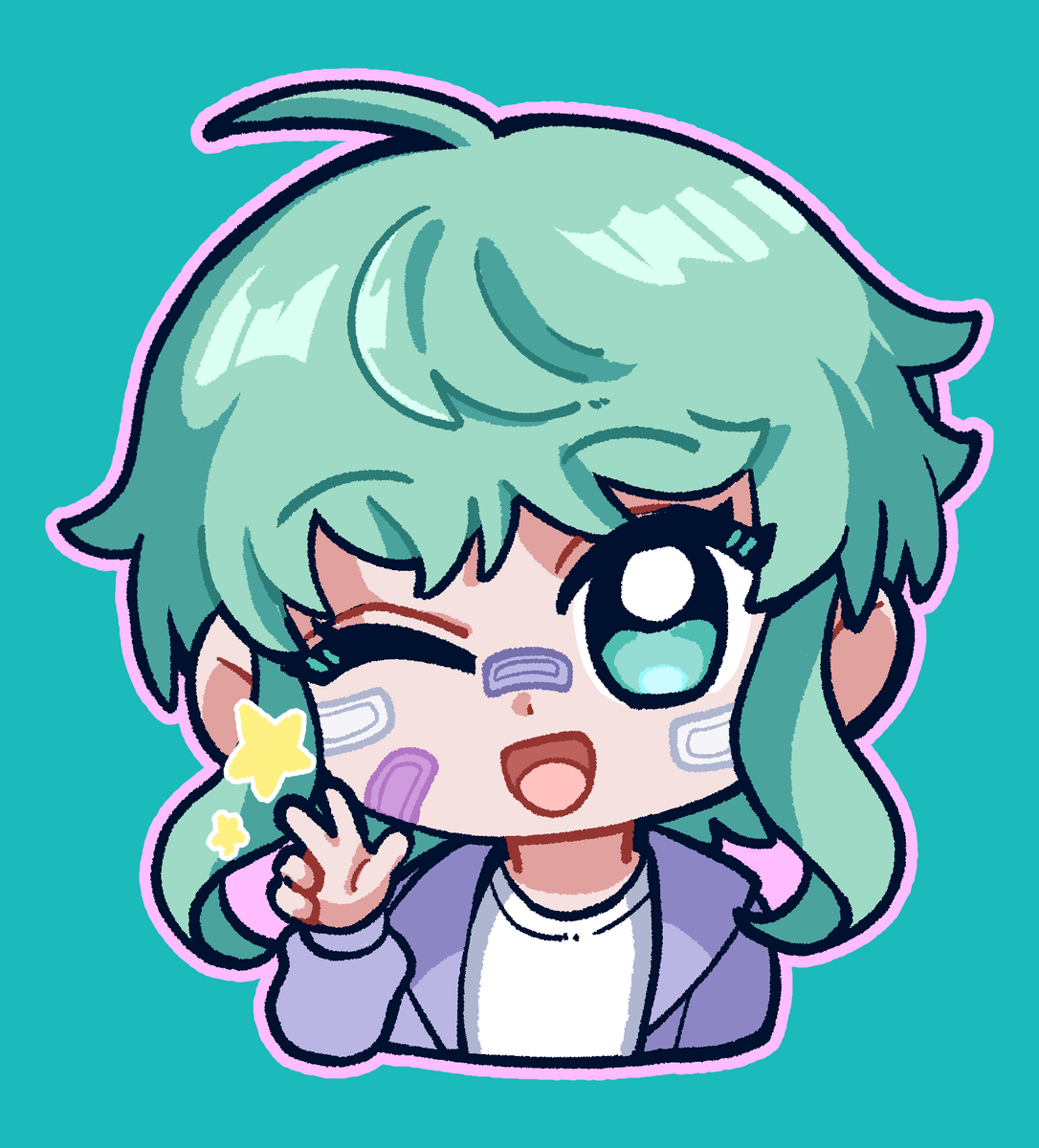 Kiiru_rkgk's tweet photo. For @Iunaqua 🎙💙
#SenAtelier https://t.co/TvnCiXMJuF