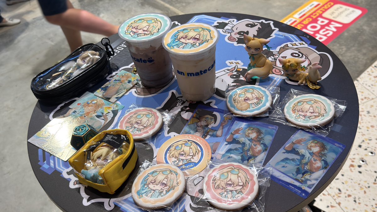josephine_ice's tweet photo. Visited Animate cafe for #AventurineWaveflair collab with @aldreichd !🥰🥰 https://t.co/YoWU285ang