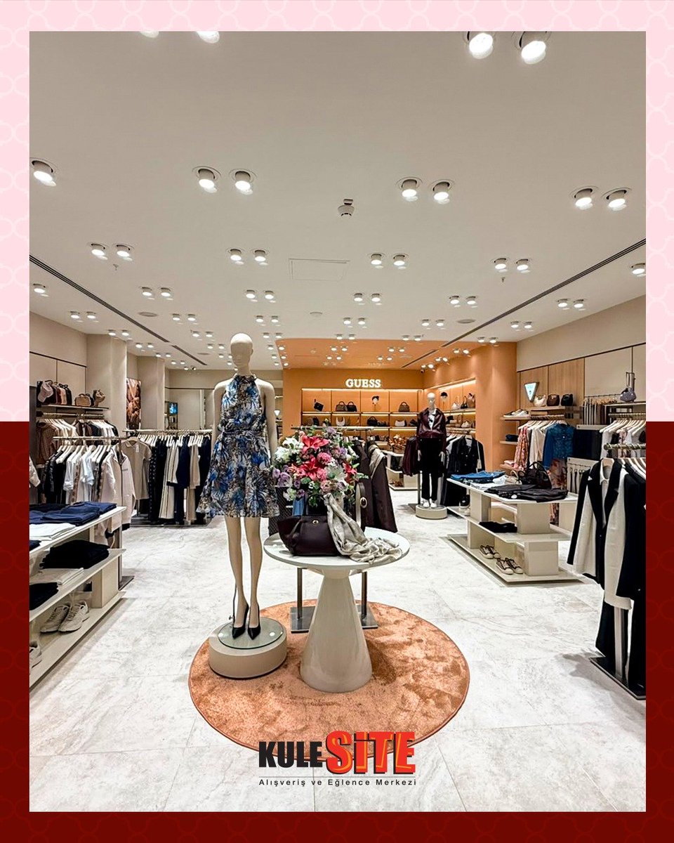 Kulesite_AVM's tweet photo. Guess, Kulesite’de açıldı! 🛍️

Tarzına yeni bir dokunuş katacak Guess, Kulesite’de 1. katta hizmete başladı. 🤍

Sezonun favorilerini keşfetmek, stiline yenilik katmak ve alışveriş keyfini yaşamak için Guess’i ziyaret etmeyi unutma!

📍 Guess | Kulesite 1. Kat https://t.co/hZNDU3KF24