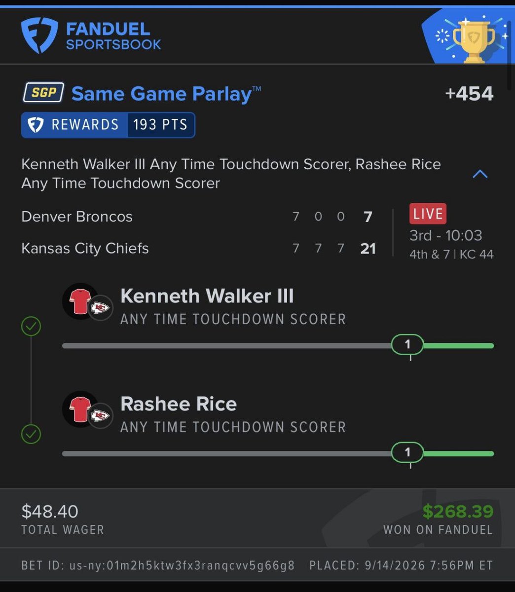 Drea8x's tweet photo. 🏈 NFL ACTION, ANOTHER W!
The ticket is posted. Stay connected for more plays. 🔥
���� https://t.co/STcCgB1R55
💬 Discord: https://t.co/Ar4oowjTRe
#NFL #NFLBetting #SportsBetting #BettingPicks #WinningBets https://t.co/6ajEpVHfg8