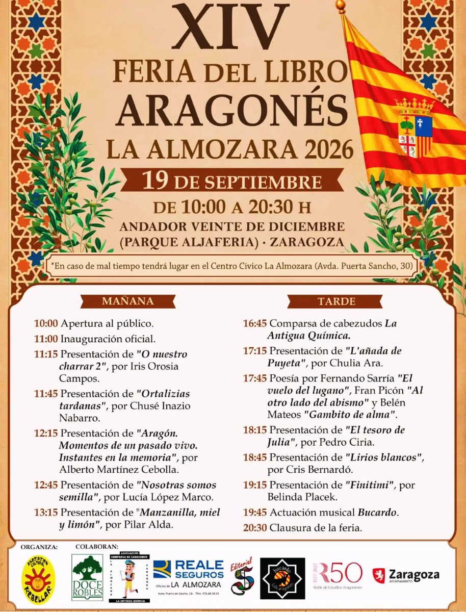 cfa_consello's tweet photo. Nos beyemos en Zaragoza. 
19 S
#consellodafablaaragonesa #luengaaragonesa #aragones #Aragón https://t.co/u4SquDe1RE