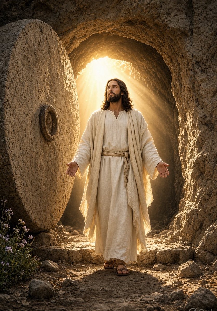 Jesvinquotes's tweet photo. “He is Risen” 

-Matthew 28:6- https://t.co/DvRgbviNPC