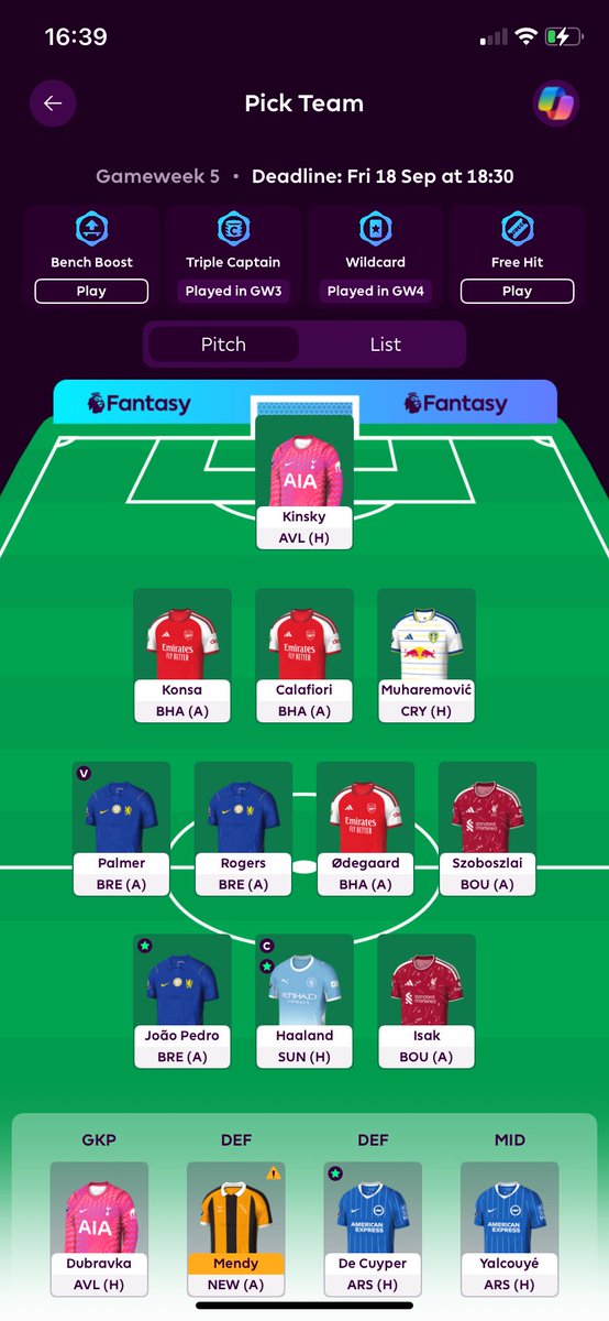 IeuanDeath2's tweet photo. @AIFPLManager https://t.co/3GsN2hDa8F