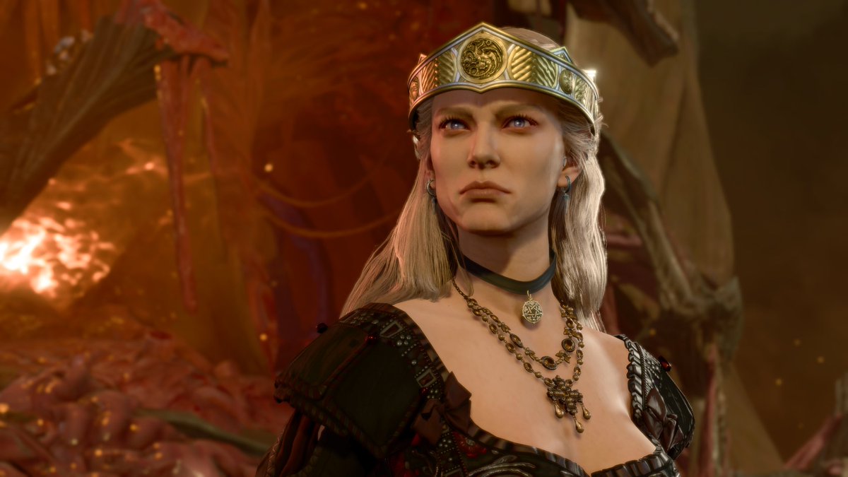 dennysigned's tweet photo. queen rhaenyra I in bg3 https://t.co/Xhv58tBuAL