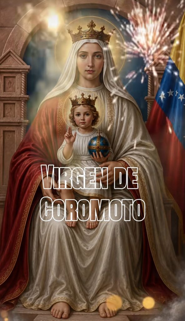 ConexionMaestra's tweet photo. Santísima Virgen de Coromoto guía el corazón de cada venezolano por caminos de luz y de bien. Cubre con tu manto a cada ciudadano que hoy esté trabajando por la Venezuela que soñamos y merecemos. https://t.co/XoGBzNSs1P