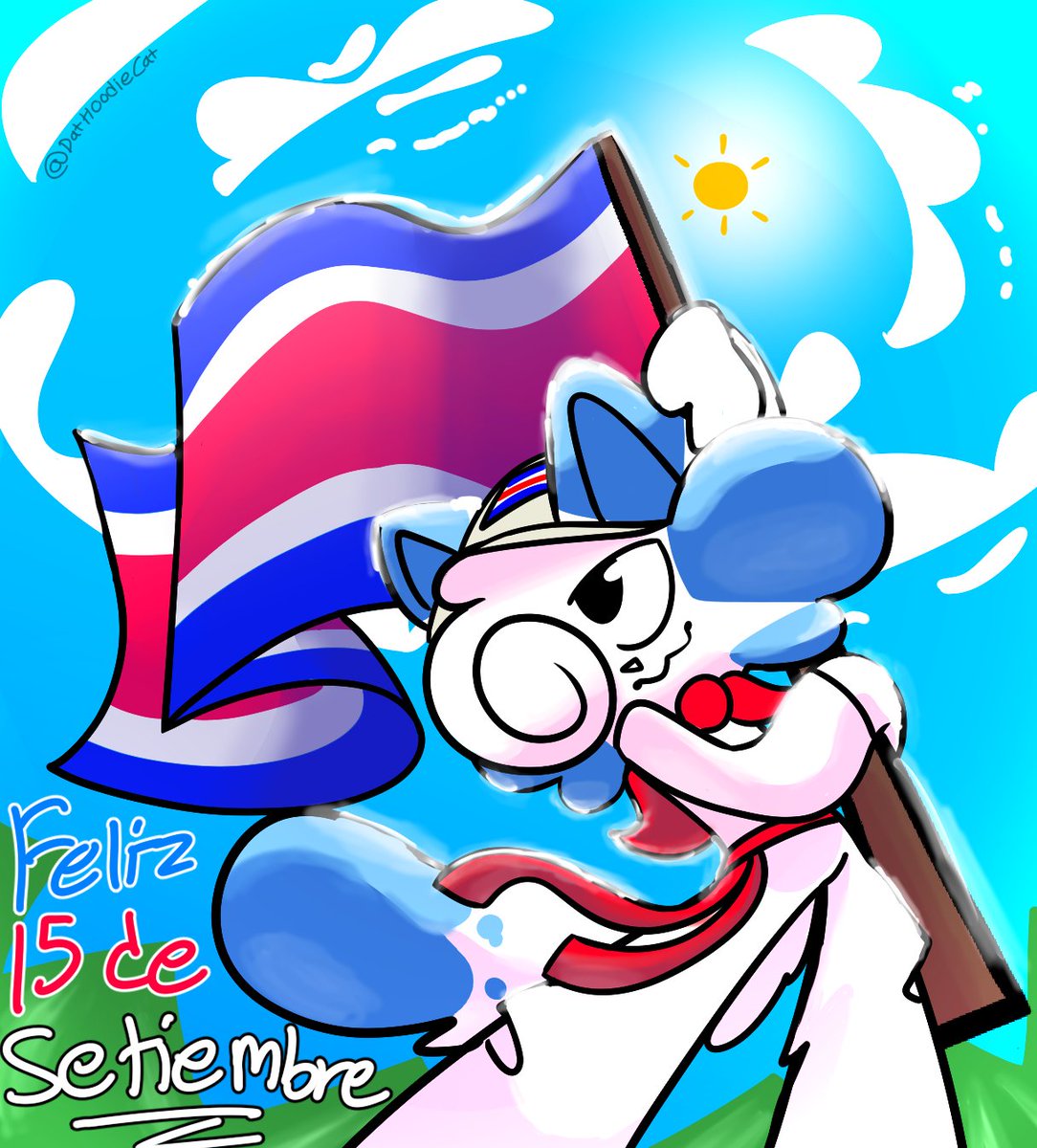 DatHoodieCat's tweet photo. Feliz Dia de la Independencia Costa Rica!! Viva la patria!
🇨🇷 https://t.co/tidNPJzvxO