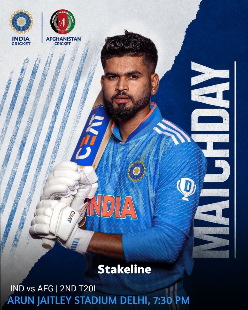 stakelineHQ's tweet photo. 🇮🇳 INDIA vs AFGHANISTAN 🇦🇫

MATCH DAY
🎁 Get 5% INSTANT BONUS
Stay ahead with https://t.co/0fdJYGyfnZ https://t.co/wPWMUCVmtE
