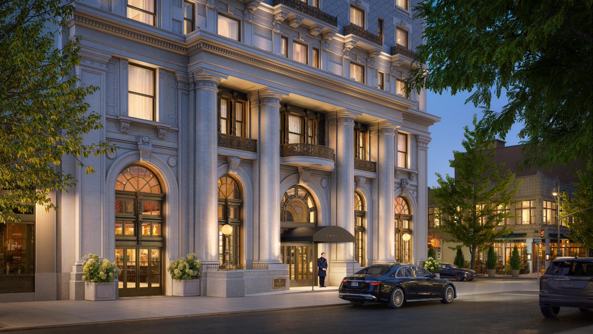 MarriottIntl's tweet photo. Marriott International unveils plans for The Ritz-Carlton Residences, Brooklyn Heights, marking the brand’s Brooklyn debut and transformation of a storied landmark. https://t.co/CNpmT9smcz https://t.co/tnpDp3g44l