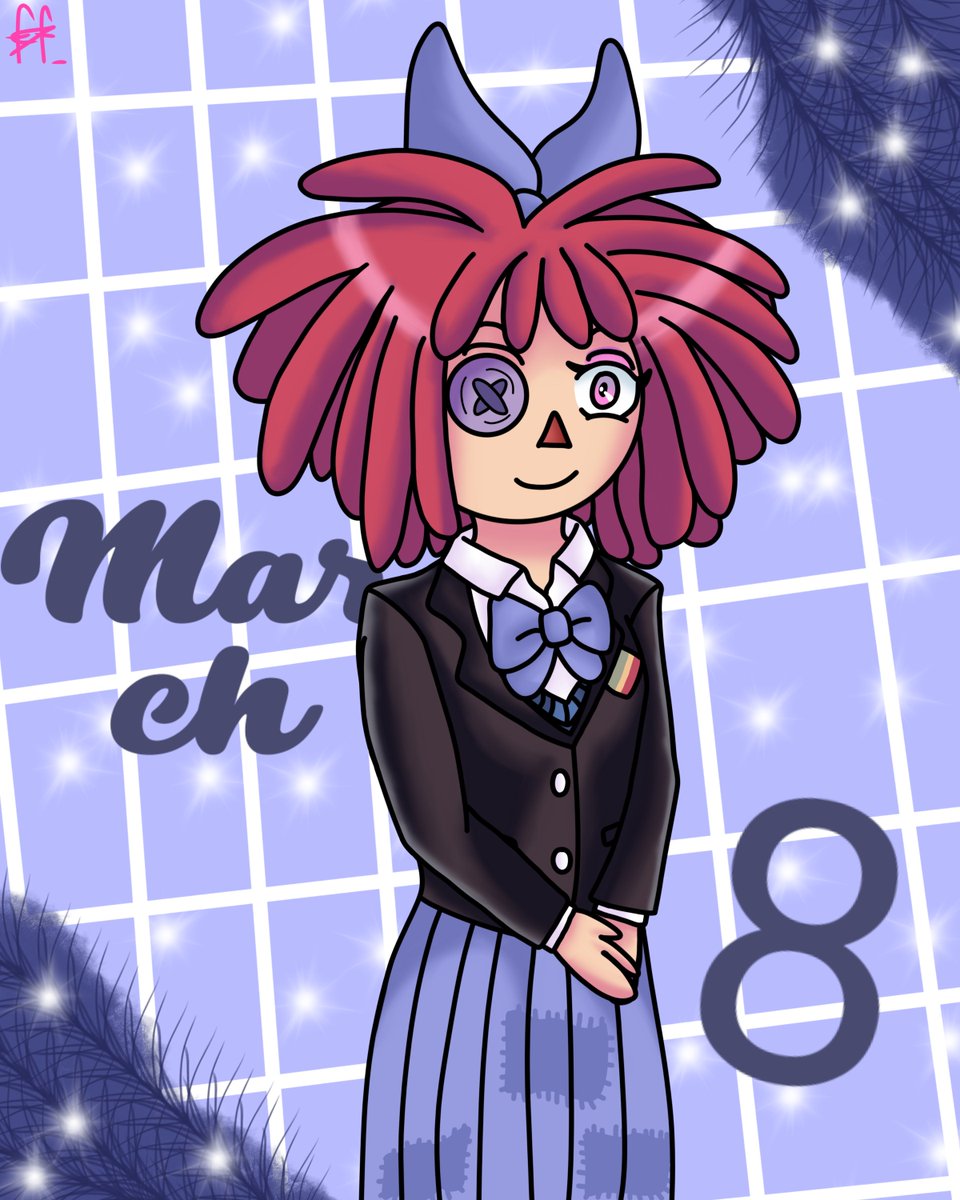funki_friday's tweet photo. Happy belated March 8, ladies!!
--
I first time drew Ragatha &amp; the result made me feel happy (even tho that's anime version)
.
#tadc #TheAmazingDigitalCircus #TADCart #tadcragatha #tadcragathafanart #tadcanime #march82026 #fyp https://t.co/uOY92emcXe