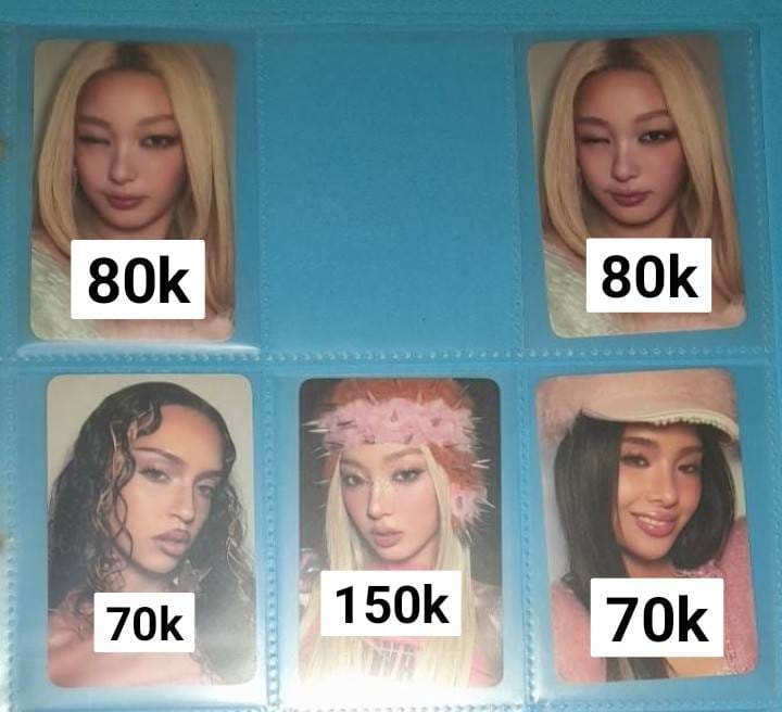 ribeauxllorente's tweet photo. WTS KATSEYE PHOTOCARD WILD
PRICE ON PICT!
CAN NEGO
SPLITPAY
CO OREN/ITEM
t. wts katseye wild pop up merch https://t.co/YsBM3H0xZ8