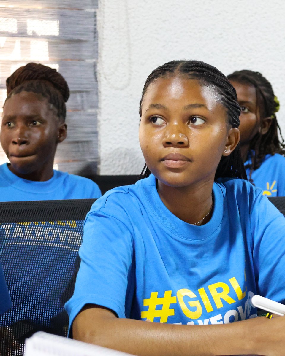 cdftz's tweet photo. We love visitors! And today, we had girls from @Plan_tanzana  with us for Girls Take Over. 
And yes, the girls are here to ask questions, learn what CDF actually does, and get a closer look at the work that happens behind the scenes in advancing children’s rights in Tanzania.💪 https://t.co/szibcrAFTK