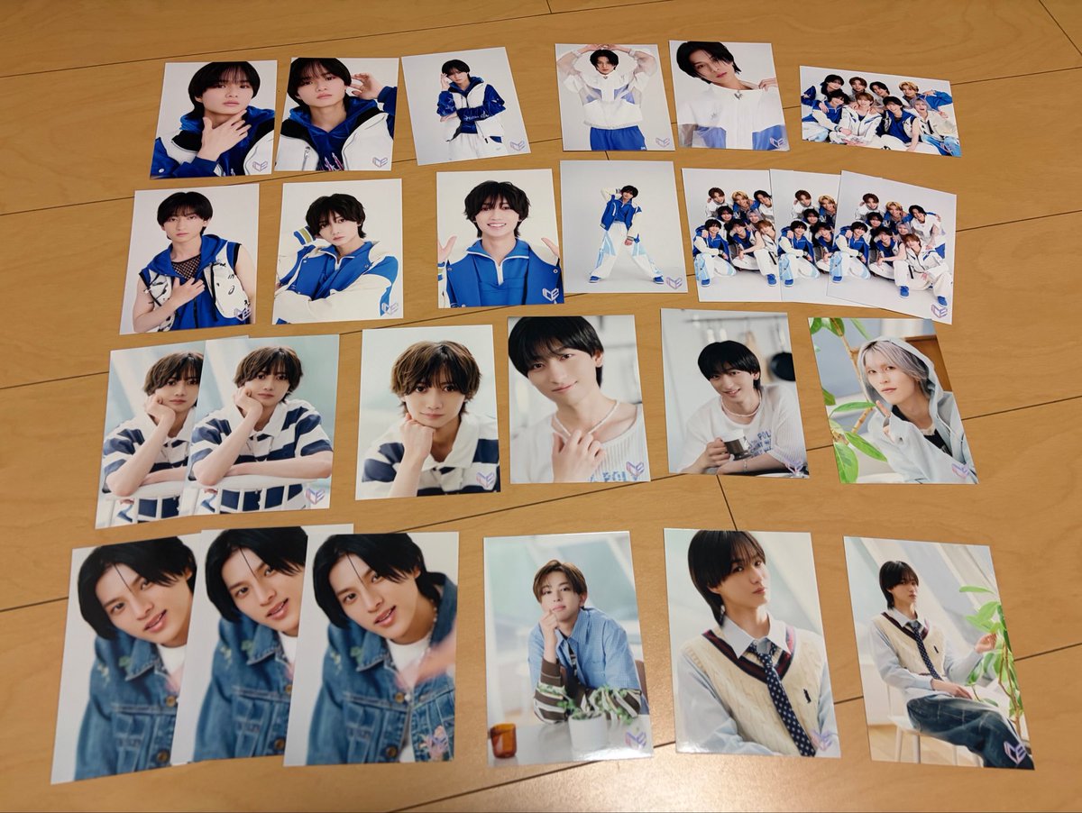 Mi35963722's tweet photo. ICEx Fourth Concert Tour 2026 FRESHest!! 生写真 交換

【譲】🔢阿久根 八神 中村 山本  千田 筒井 集合  ➡️画像のもの

【求】阿久根または竹野 (ご提示ください)

9/23東京、9/26新宿でのお取引希望です。または郵送も検討
お心当たりのある方はお気軽にご連絡ください。 https://t.co/Ieueo9B1Ui